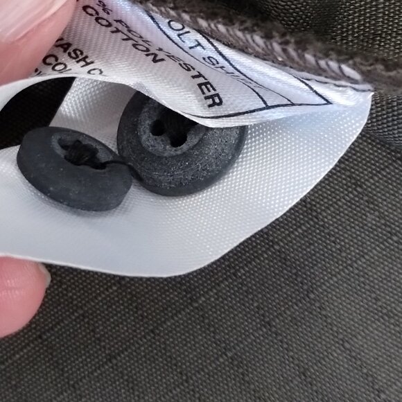 Off The Grid Thunderbolt Button Down Shirt Army Green Size M - Picture 9 of 10